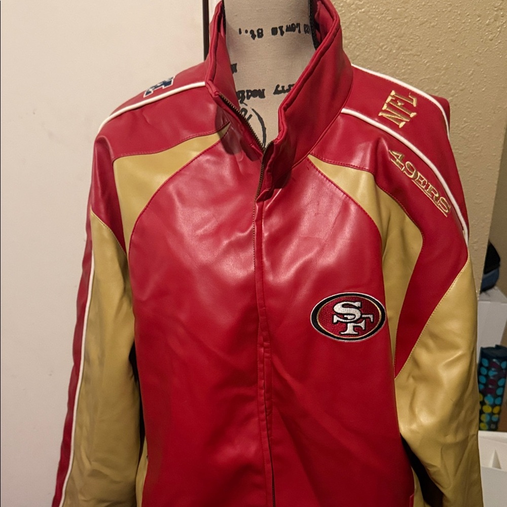 FLAWED NFL San Francisco 49ers JACKET XL SEE ALL PICTURES